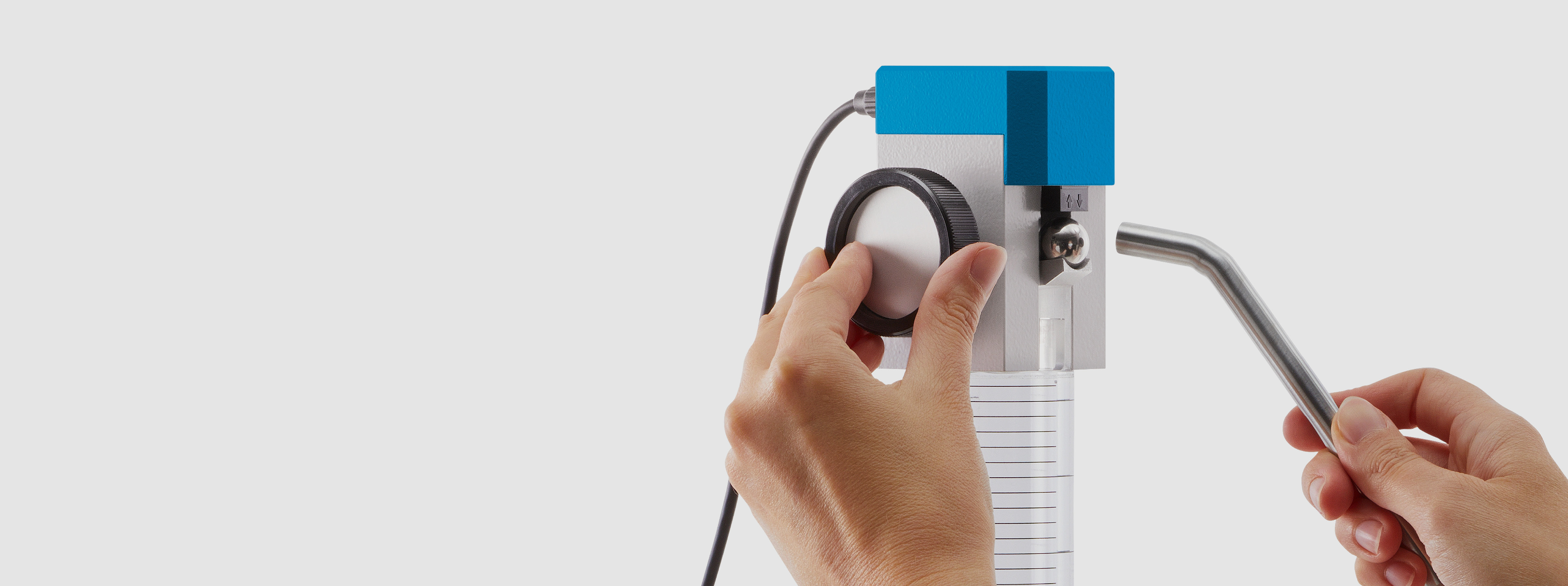 Hardness testing ball rebound tester