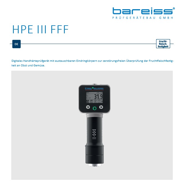 Datenblatt HPE III Basic Fff
