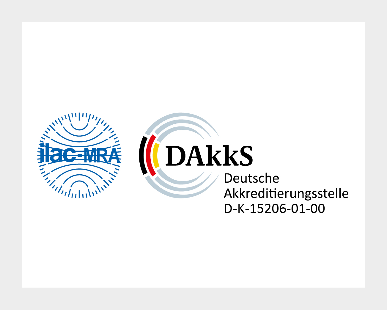 DAkkS akkreditierter Kalibrierschein